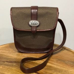 Brighton Brown Leather Crossbody Handbag